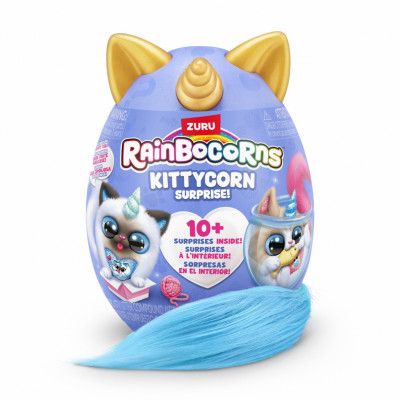 Rainbocorn Kittycorn Surprise Fluffy Tail - RainBoCorns -  Leksaksaffären