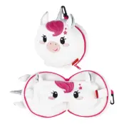 Reskudde med Sovmask Enhörning