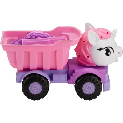 Sandleksaker Lastbil Enhörning - Leksaksaffären -  Leksaksaffären