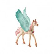 Schleich Bayala Decorated unicorn Pegasus, foal