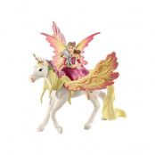 Schleich Bayala Fairy Feya with Pegasus unicorn