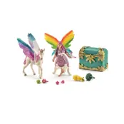 Schleich Bayala Rainbow elf Lis & pegasus unicorn foal (4144