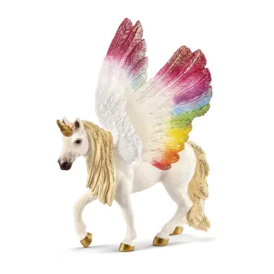 schleich® BAYALA Rainbow Unicorn med vingar 70576 - Schleich -  Leksaksaffären