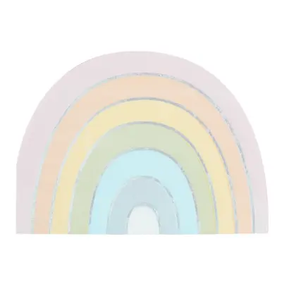 Servetter Regnbågsformade - 16-pack