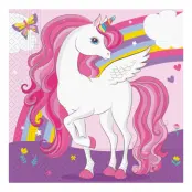 Servetter Unicorn - 20-pack