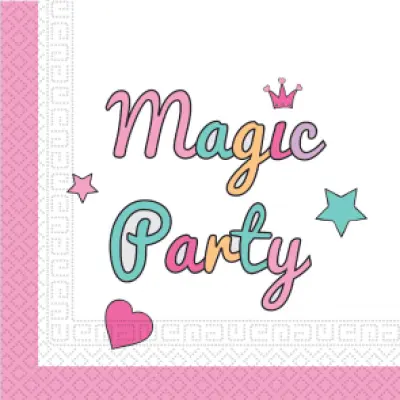 Servetter Unicorn Happy 20-pack