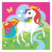 Servetter Unicorn Rainbow 20-pack