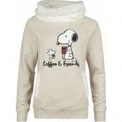 Snobben - Enhörning Sweatshirt - Coffee & Friends - S XXL - för Dam - beige