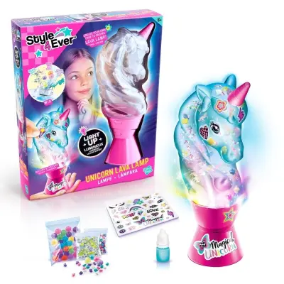 Style 4 Ever Unicorn Lava Lamp DIY - Leksaksaffären -  Leksaksaffären