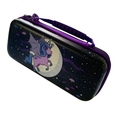 Switch Lite Moonlight Unicorn Case Purple