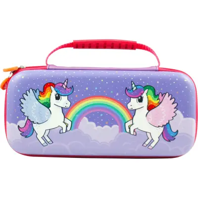 Switch Moonlight Unicorn Case Purple