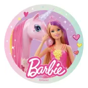 Tårtbild Barbie