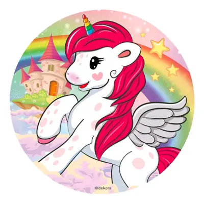 Tårtbild Unicorn