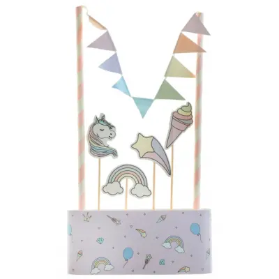 Tårtdekoration Unicorn / Enhörning