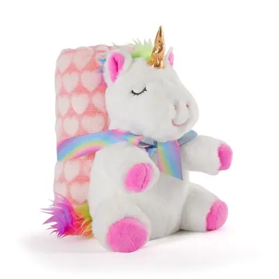 Tiara Unicorn Soft blanket + plush 22cm