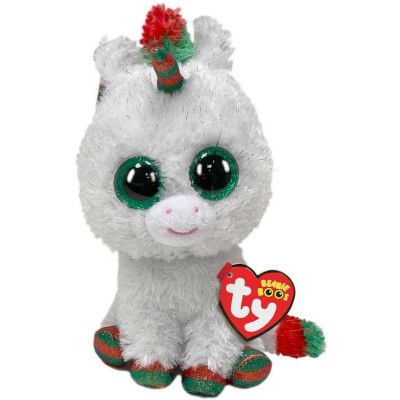 TY Beanie Boos Regular Snowfall Enhörning Xmas