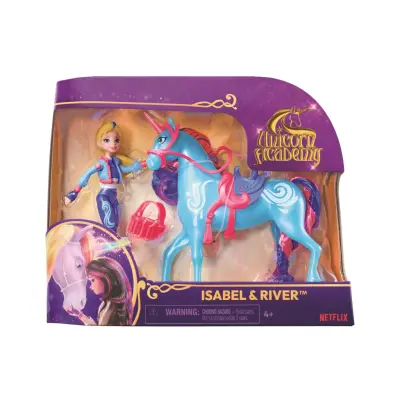 Unicorn Academy: Isabel & River - Doll & Unicorn (20149005)
