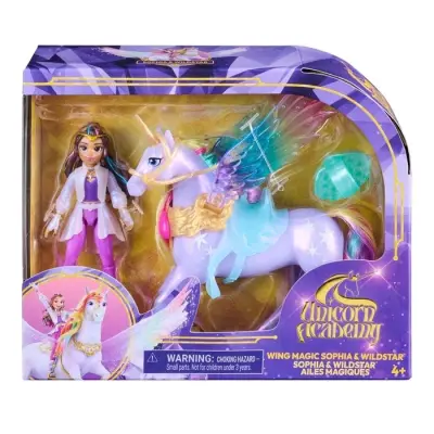 Unicorn Academy Wing Magic Sophia&Wildstar - Unicorn Academy -  Leksaksaffären