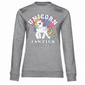 Unicorn Fan Club Girly Sweatshirt