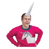 Uppblåsbart Enhörningshorn