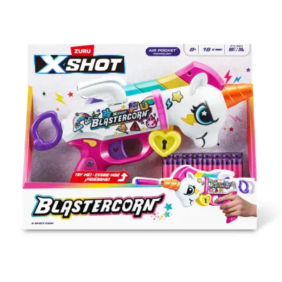X-Shot Blastercorn Unicorn Blaster - X-Shot -  Leksaksaffären