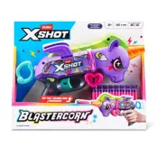 X-Shot Blastercorn Unicorn Blaster Purple - X-Shot -  Leksaksaffären