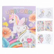 Ylvi Unicorn Målarbok med stickers