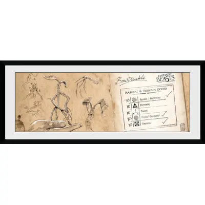 Fantastic Beasts - Collector Print 30X75 - Bow Truckle