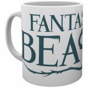 Fantastic Beasts - Green Logo Mug