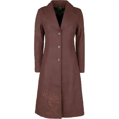 Fantastic Beasts Vinterrock - Phantastische Tierwesen 3 - Lally - S XL - för Dam - rödbrun