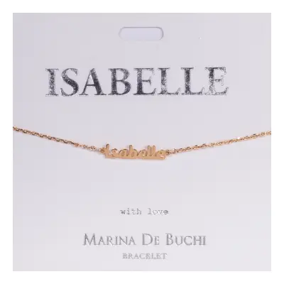 Namnarmband Guld - Isabelle