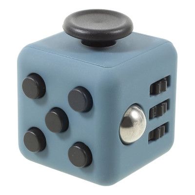 Fidget Cube - Blå/Svart