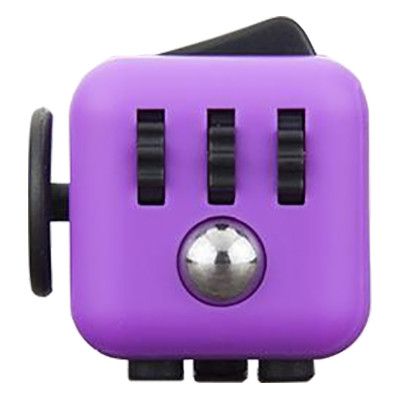 Fidget Cube - Lila/Svart