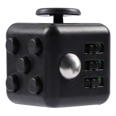 Fidget Cube - Svart/Svart
