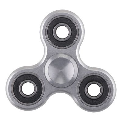 Fidget Spinner Aluminium - Silver