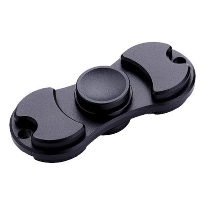 Fidget Spinner Metall - Svart