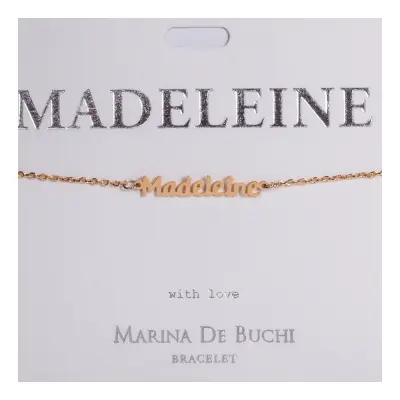 Namnarmband Guld - Madeleine