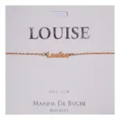 Namnarmband Guld - Louise