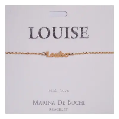 Namnarmband Guld - Louise