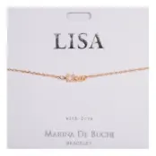 Namnarmband Guld - Lisa