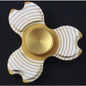 Infinity Spinner Metall Guld med ränder