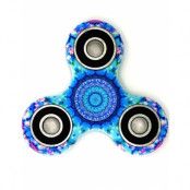 Mandala Art Fidget Spinner - Blå