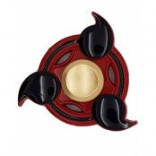 Mangekyou Naruto Inspirerad Metall Fidget Spinner - Röd