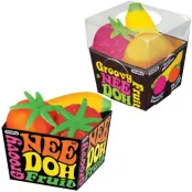 Nee-Doh Groovy Fruits Klämbollar - Nee Doh -  Leksaksaffären