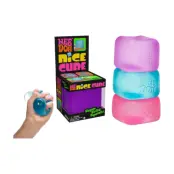 Nee Doh Squishy Iskub : Färg - Grön - Nee Doh -  Leksaksaffären