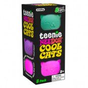 Nee Doh Teenie Cool Cats 3-pack