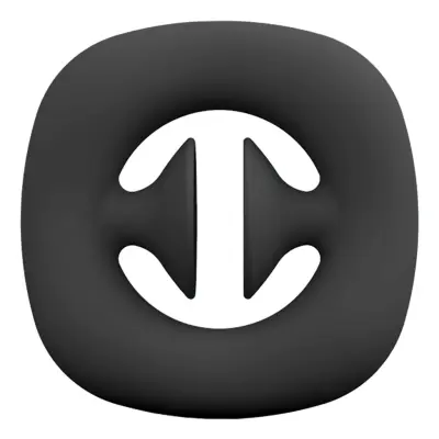 Plop It! Fidget Toy - Svart