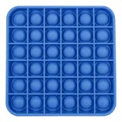 Pop It Fidget Toy - Kvadratisk Blå