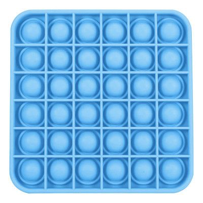 Pop It Fidget Toy - Kvadratisk Blå