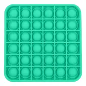 Pop It Fidget Toy - Kvadratisk Grön